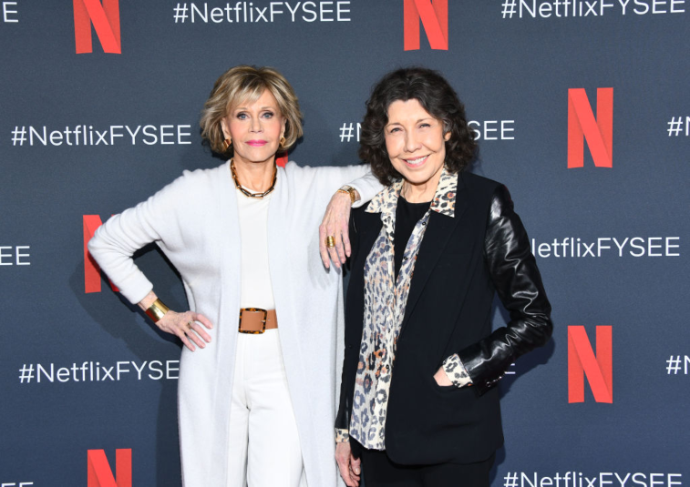 Jane Fonda and Lily Tomlin