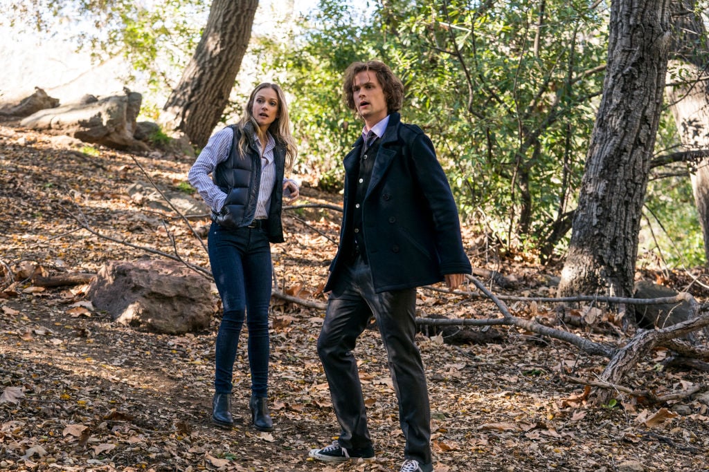 JJ and Reid in Criminal Minds