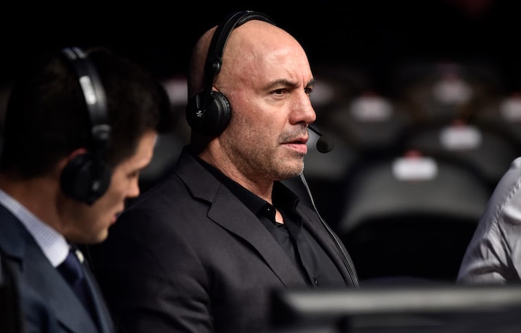 Joe Rogan giving UFC wrestling commentary