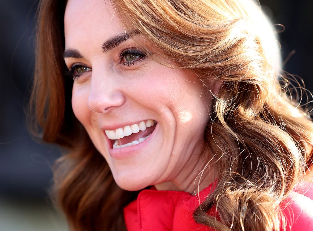 Kate Middleton joins families and children who are supported by the charity Family Action at Peterley Manor Farm.