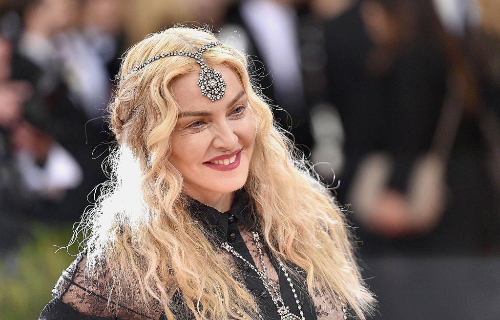 Madonna attends the "Manus x Machina: Fashion In An Age Of Technology" Costume Institute Gala.