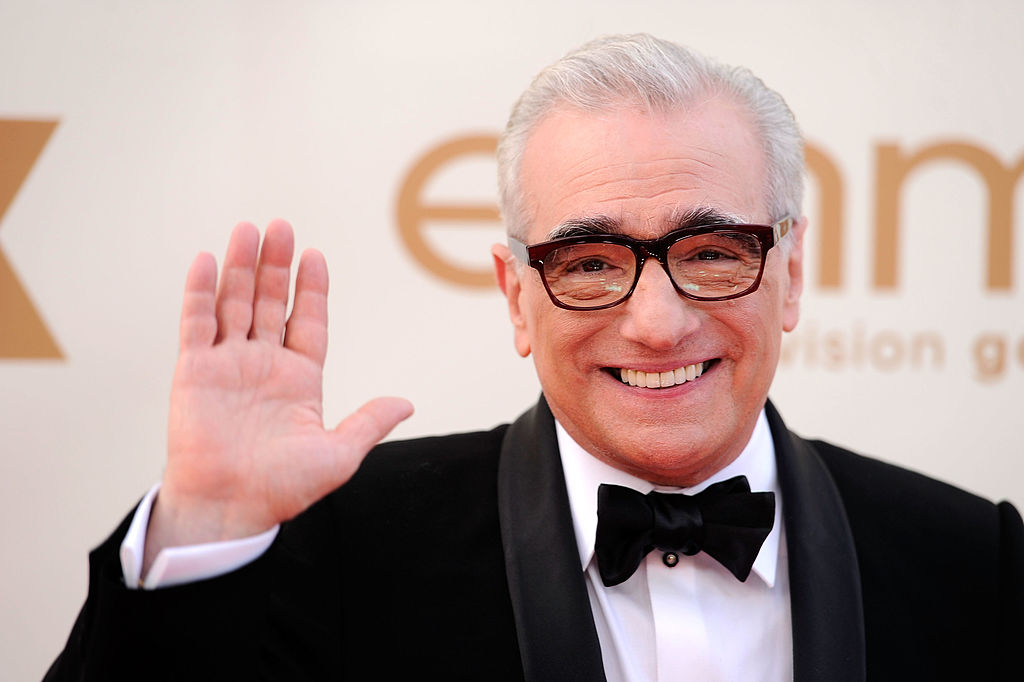 Martin Scorsese arrives at the 63rd Annual Primetime Emmy Awards.