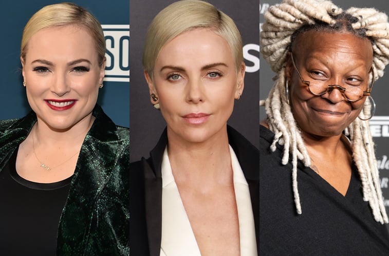 Meghan McCain, Charlize Theron, and Whoopi Goldberg