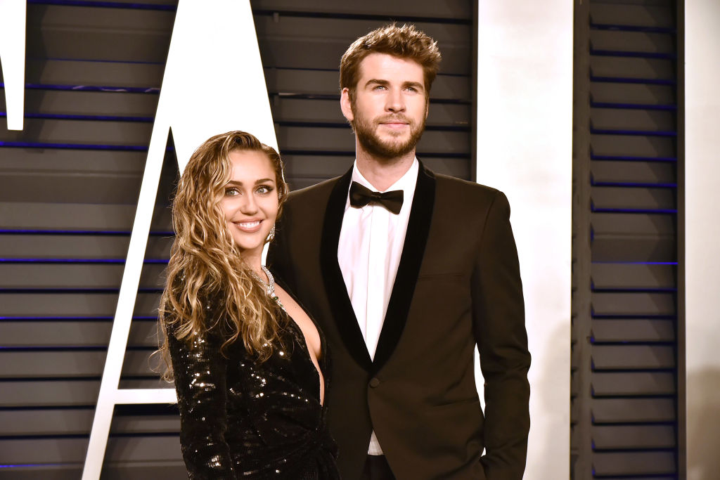 Liam Hemsworth and Miley Cyrus