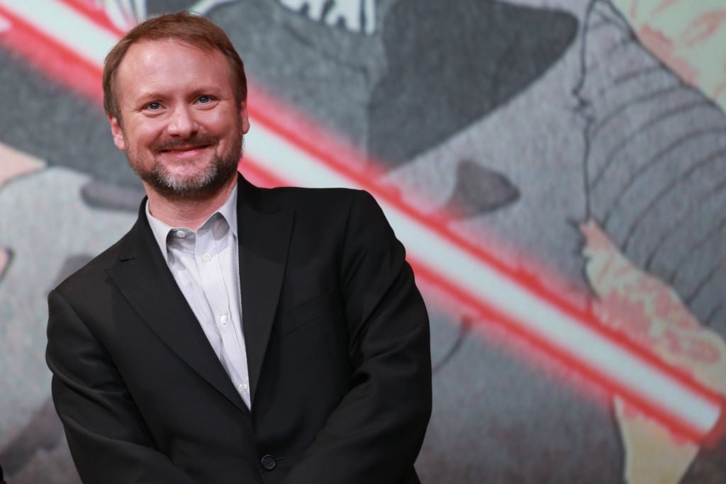 Rian Johnson at the 'Star Wars: The Last Jedi' press conference in Tokyo, Japan.