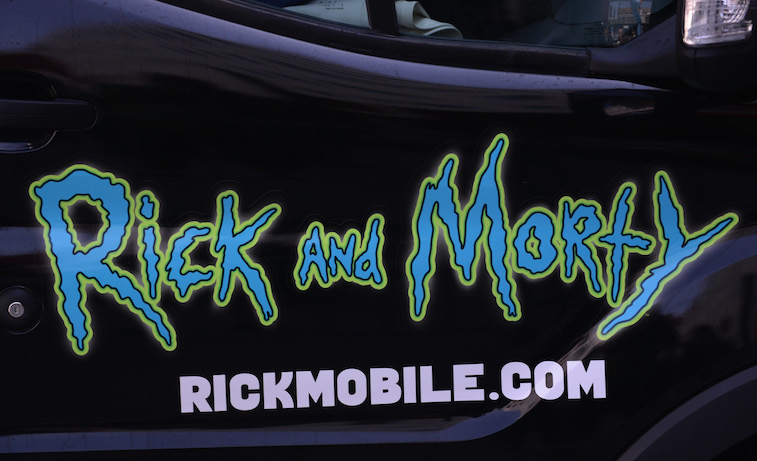 The Rick and Morty pop up shop