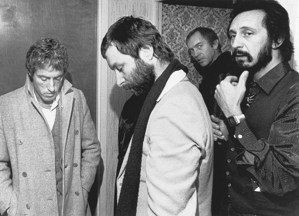 The Who leaves their hotel after a 1979 concert in Cincinnati