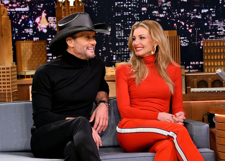 Tim McGraw and Faith Hill on The Tonight Show