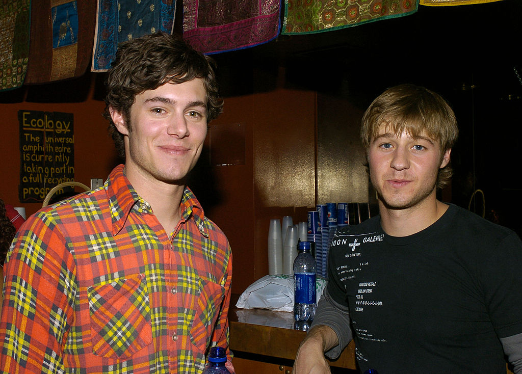 Adam Brody and Benjamin McKenzie at 2004 Teen Choice Awards Backstage Creations Talent Retreat on Aug. 4, 2004