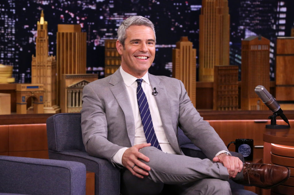 Andy Cohen on 'The Tonight Show Starring Jimmy Fallon' on April 18, 2019