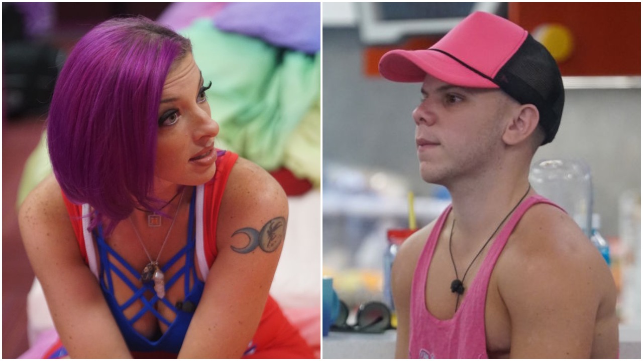 Angie 'Rockstar' Lantry and JC Mounduix on 'Big Brother'