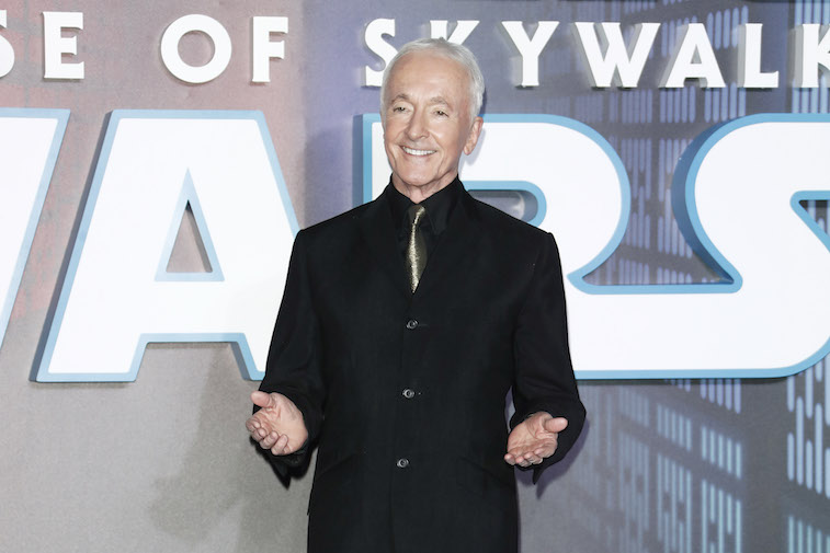 Anthony Daniels on the red carpet