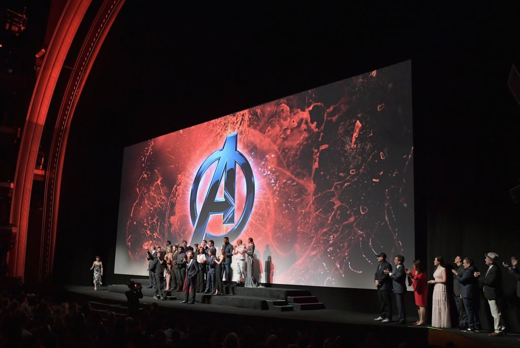 The cast and crew of 'Avengers: Infinity War' at the premiere