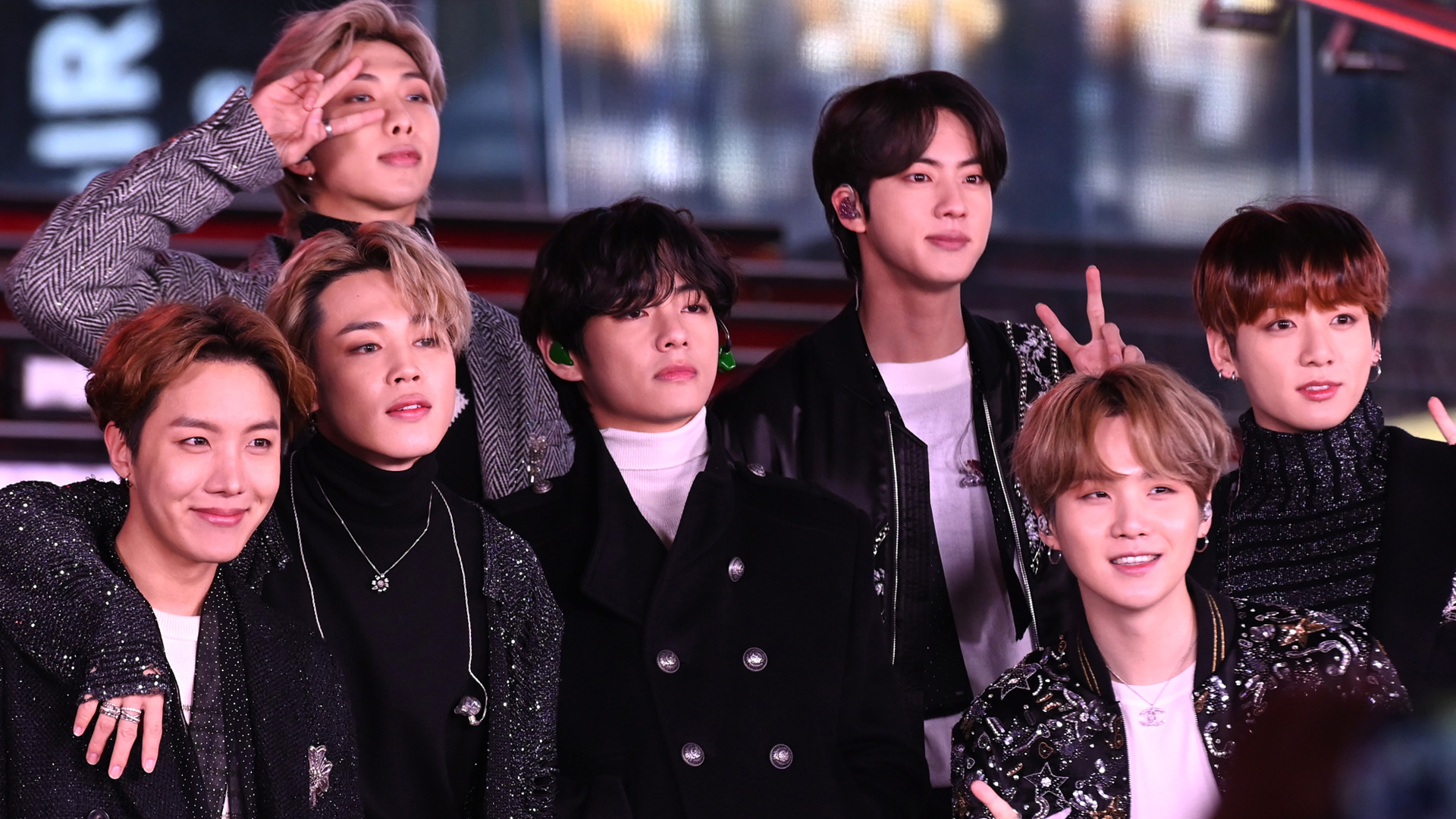 BTS performs during Dick Clark's New Year's Rockin' Eve With Ryan Seacrest 2020 on December 31, 2019 in New York City.