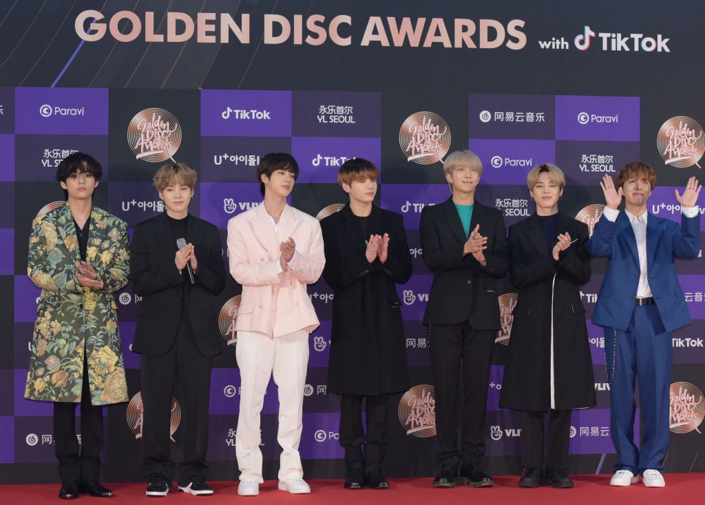 BTS at The 34th Golden Disc Awards - Photocall