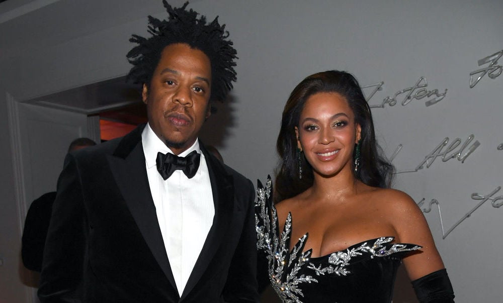 Jay-Z and Beyoncé at a party in December 2019