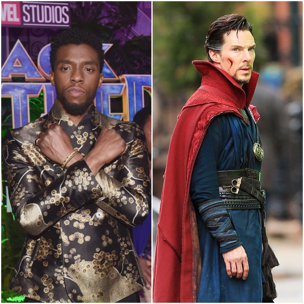 Black Panther and Doctor Strange of the MCU