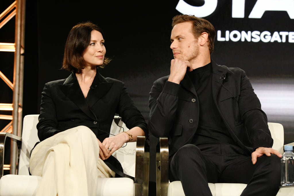 Caitriona Balfe and Sam Heughan | Michael Kovac/Getty Images for STARZ