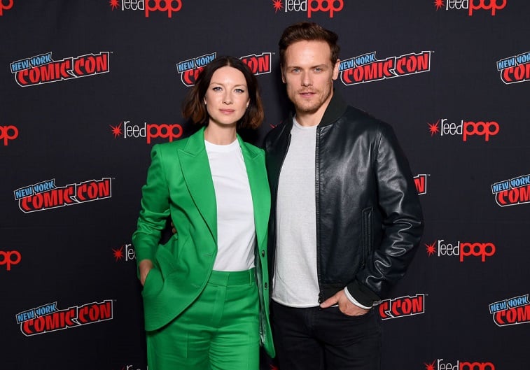 Caitriona Balfe and Sam Heughan