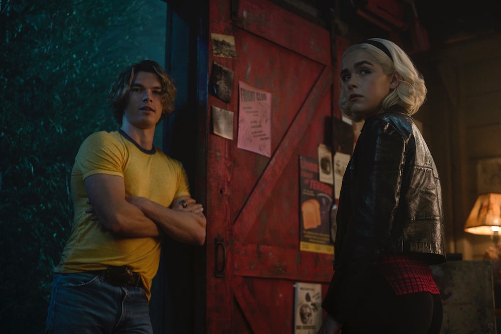 Sabrina and Caliban in Part 3 of 'CHILLING ADVENTURES OF SABRINA.'