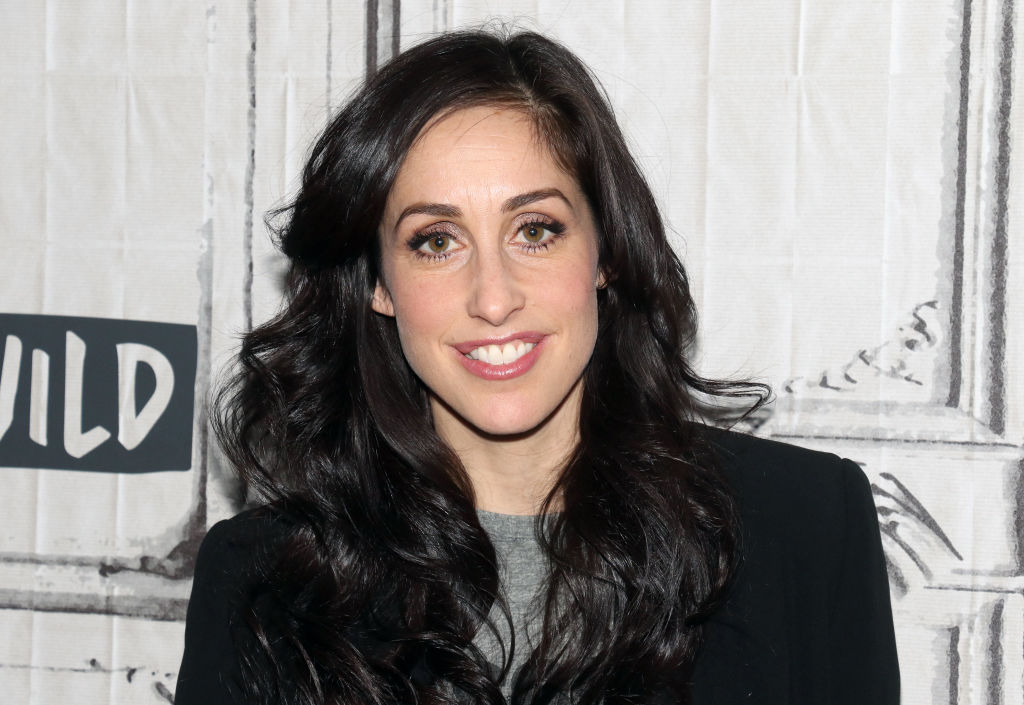 Catherine Reitman attends the Build Series to discuss "Workin' Moms" at Build Studio.