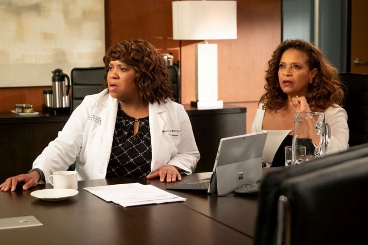 Chandra Wilson and Debbie Allen