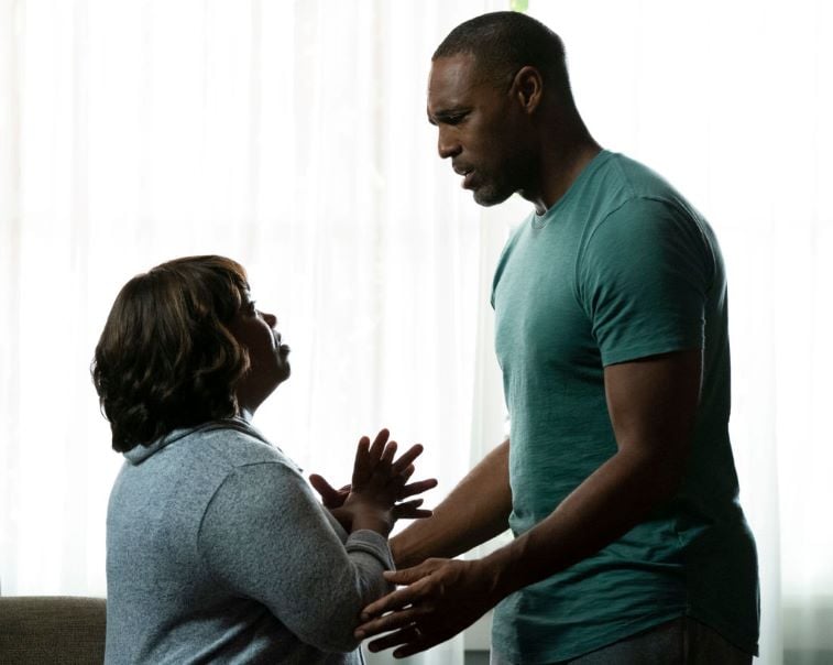 Chandra Wilson and Jason George