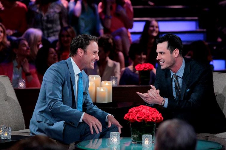 Chris Harrison and Ben Higgins