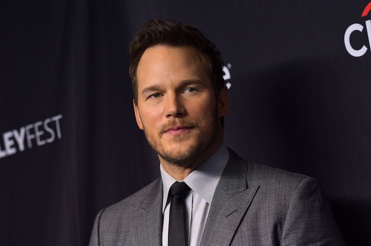 Chris Pratt on the red carpet