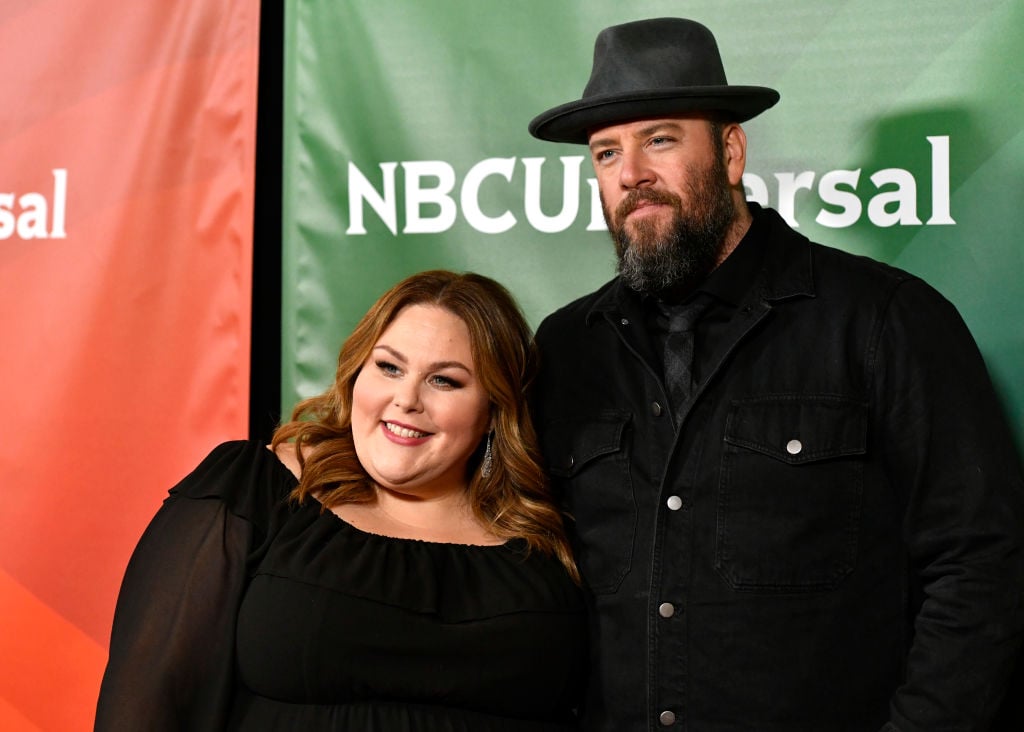 Chrissy Metz and Chris Sullivan attends the 2020 NBCUniversal Winter Press Tour 45 at The Langham Huntington, Pasadena on January 11, 2020 in Pasadena, California. 