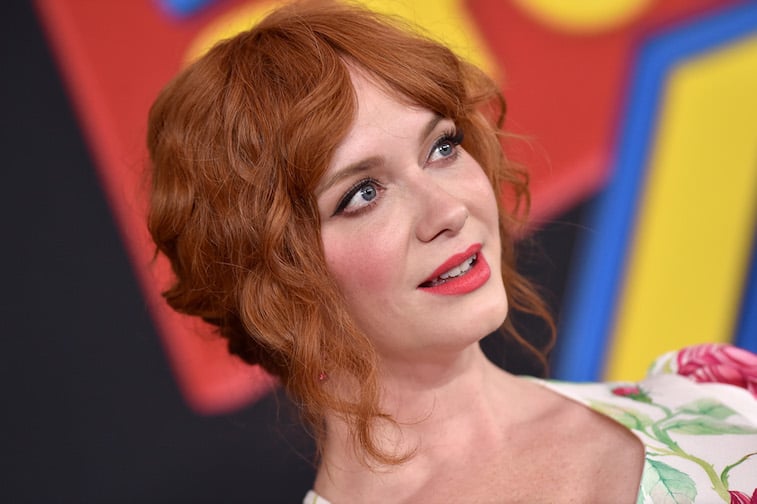 Christina Hendricks on the red carpet