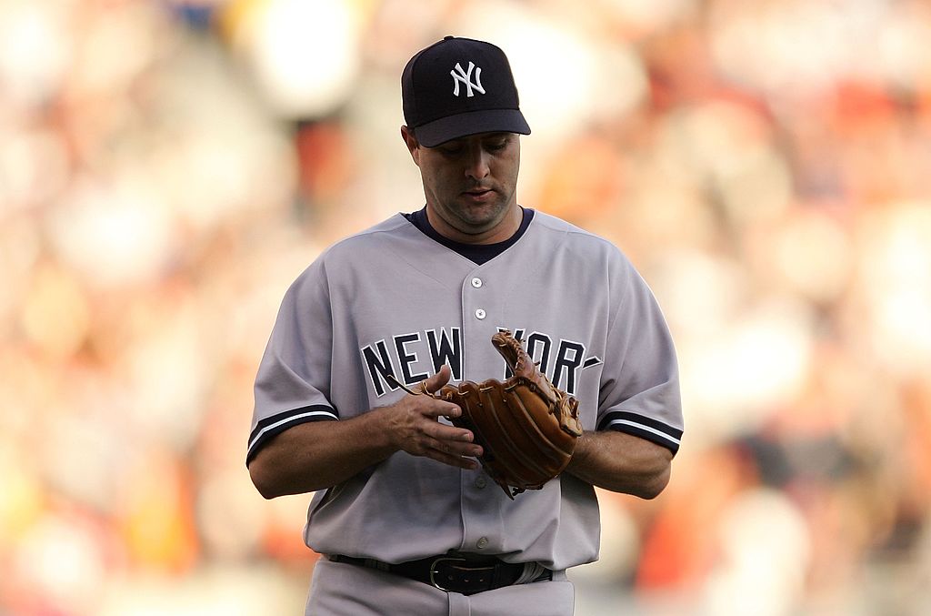 Cory Lidle #30 of the New York Yankees is seen on the field against the Detroit Tigers during Game Four of the 2006 American League Division Series on October 7, 2006