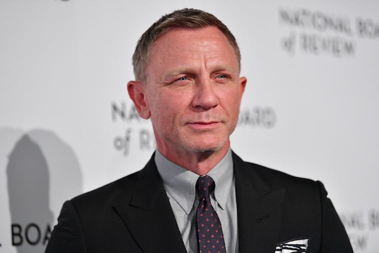 Daniel Craig on the red carpet