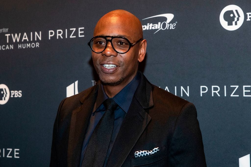 Dave Chappelle at an event