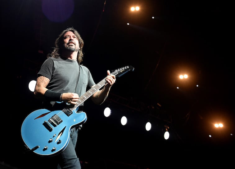 Dave Grohl performs onstage