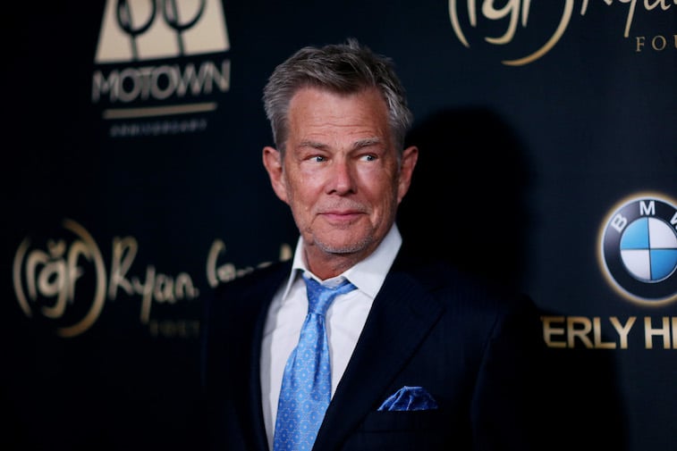 David Foster on the red carpet