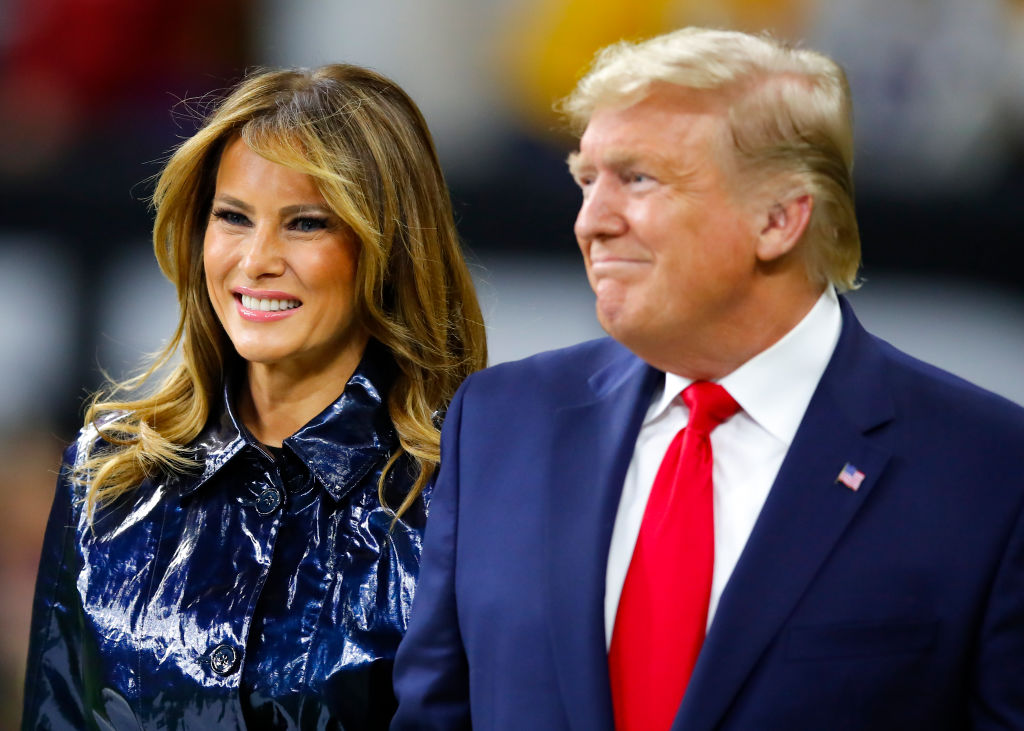 Donald Trump and Melania Trump |  Todd Kirkland/Icon Sportswire via Getty Images