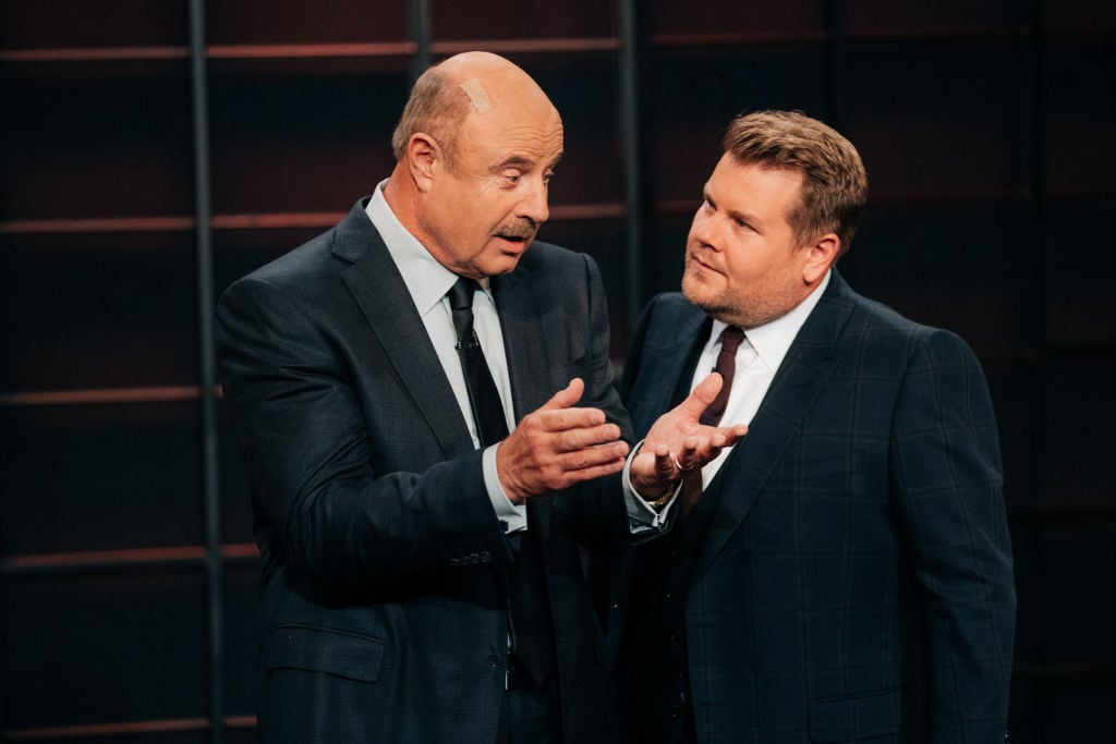 Dr. Phil and James Corden