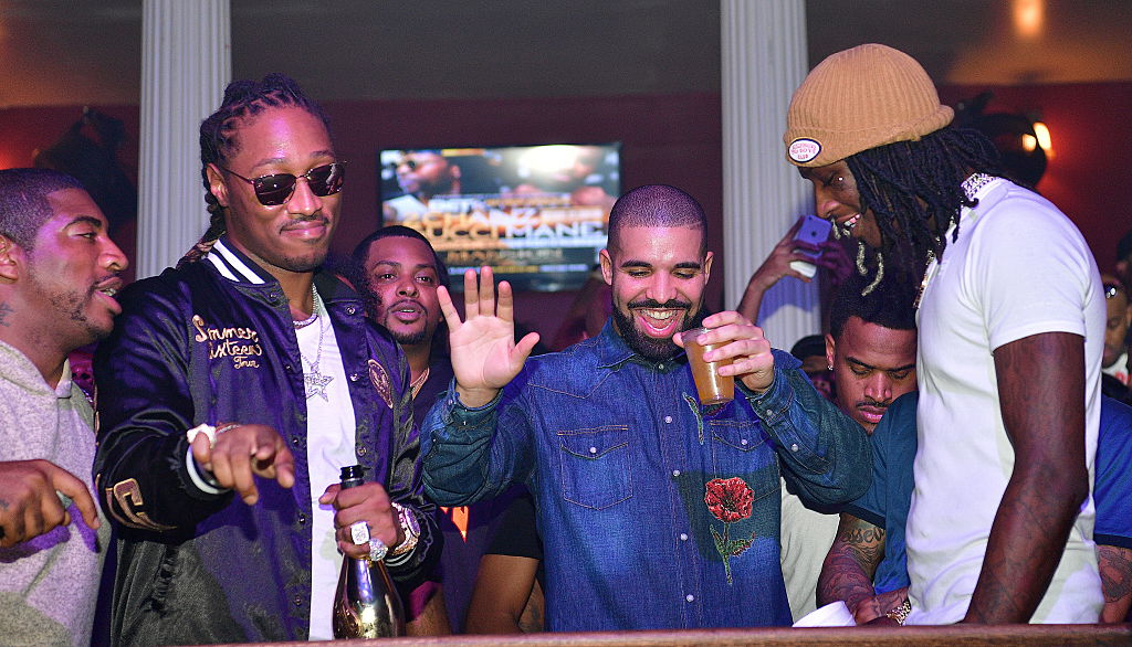 Drake and Future attend the Summer Sixteen Concert After Party
