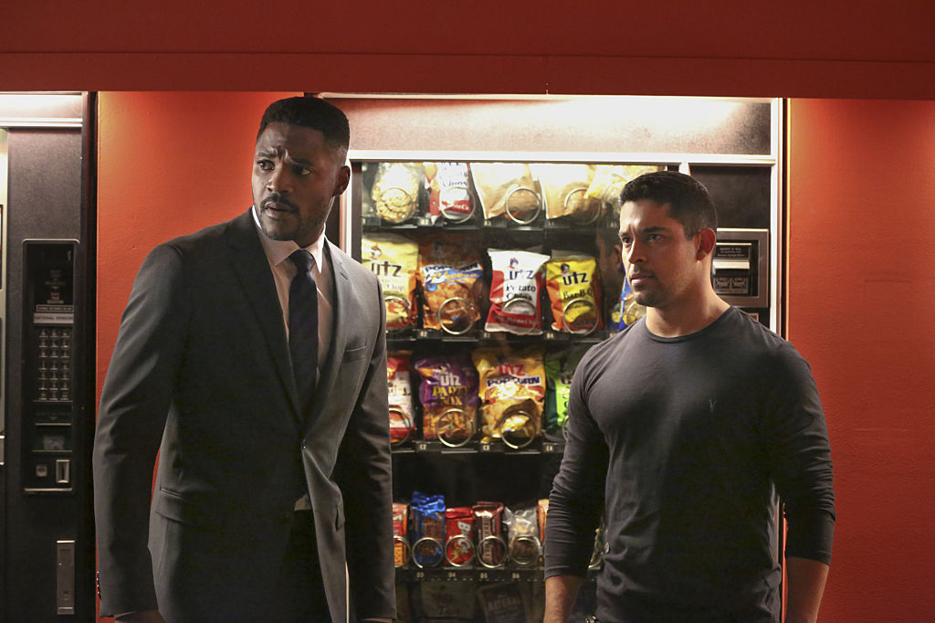 Duane Henry and Wilmer Valderrama on NCIS. | Michael Yarish/CBS via Getty Images