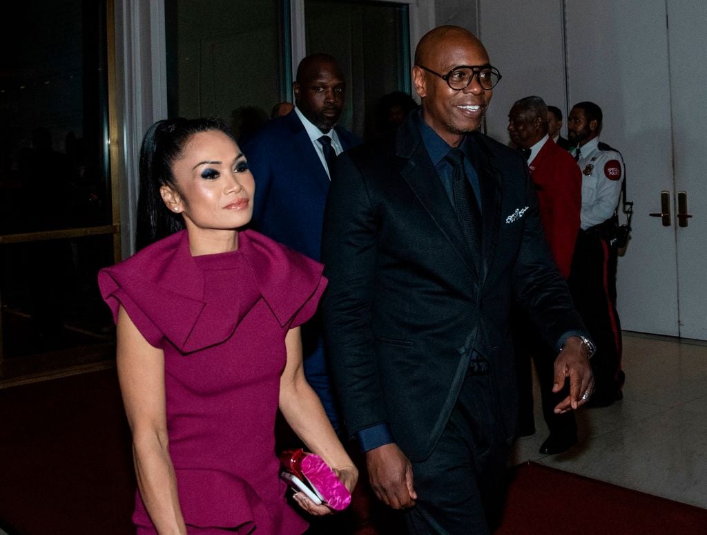 Dave and Elaine Chappelle in 2019