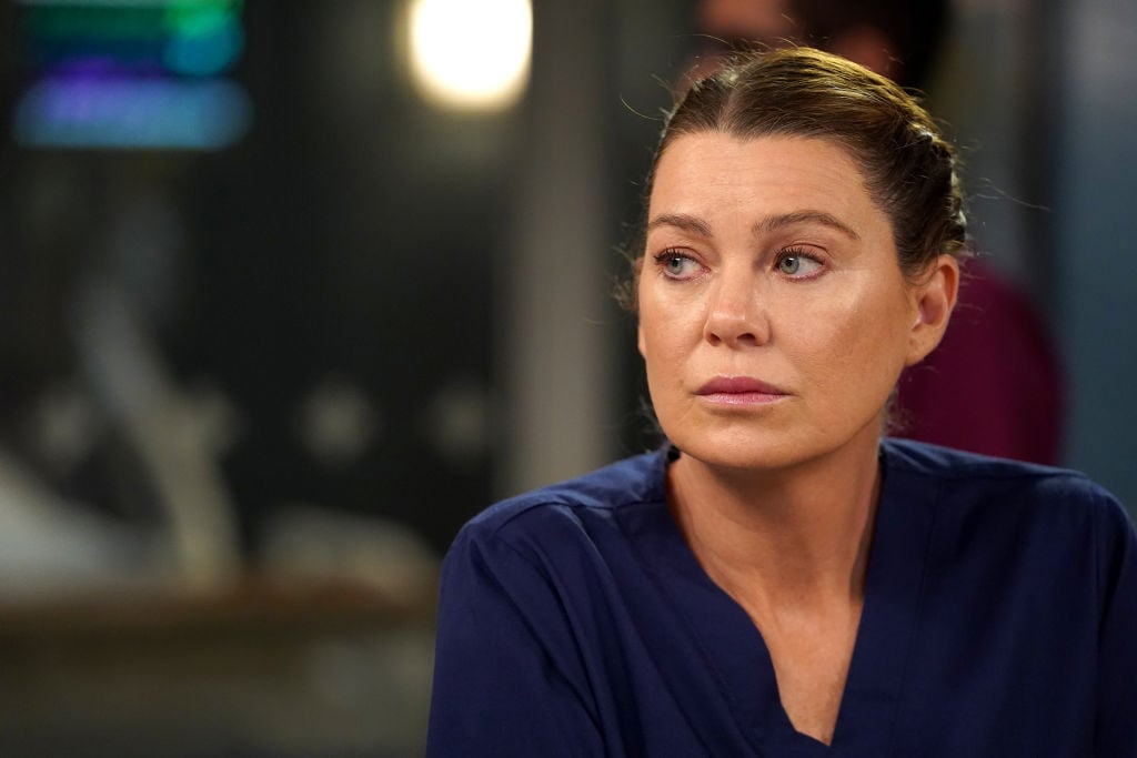 Ellen Pompeo as Meredith Grey on 'Grey's Anatomy'