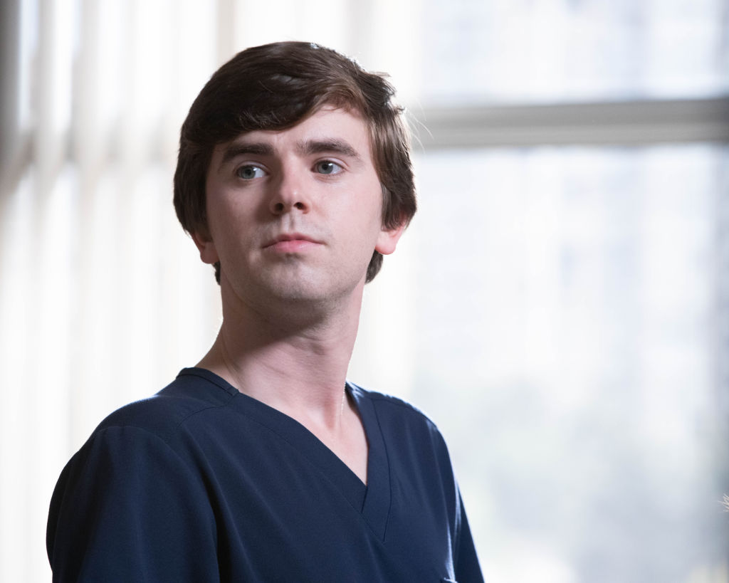 Freddie Highmore on The Good Doctor | Jack Rowand via Getty Images