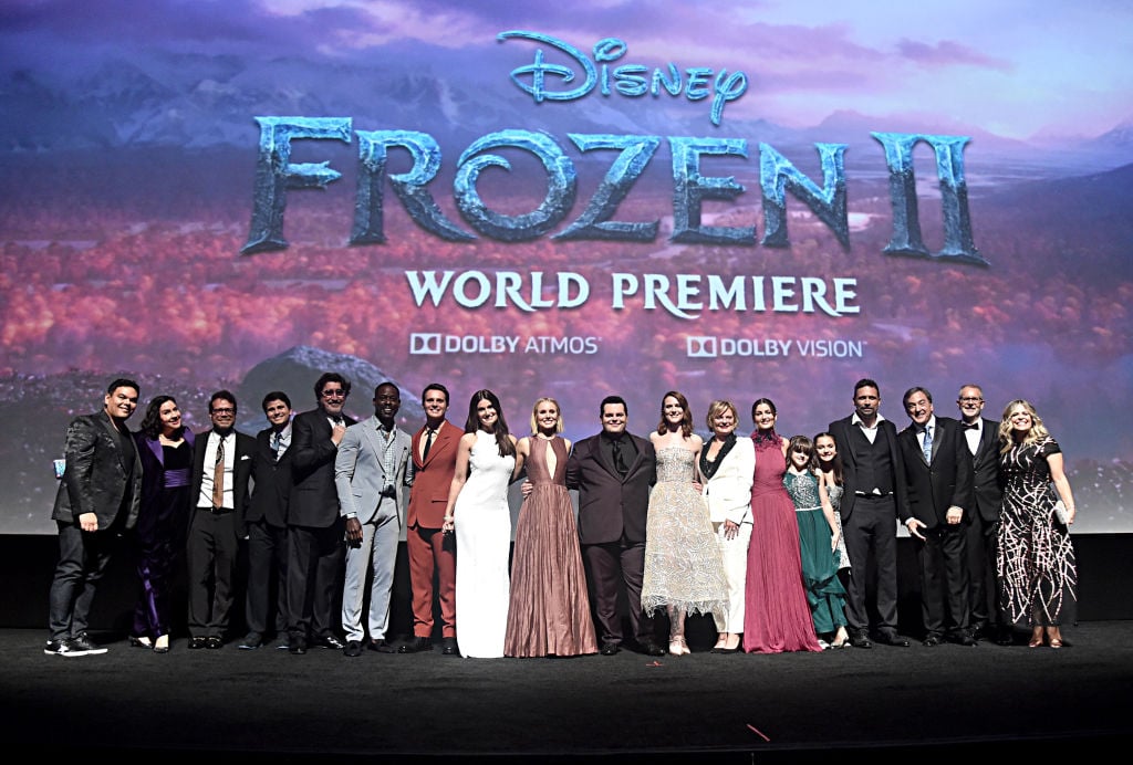 Frozen 2 cast ahead of box office release