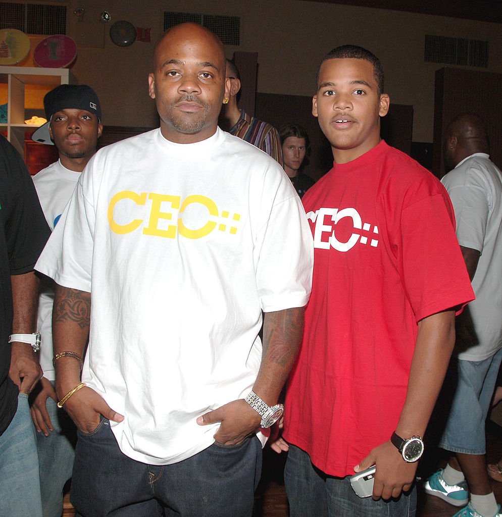 Damon Dash and son Boogie Dash