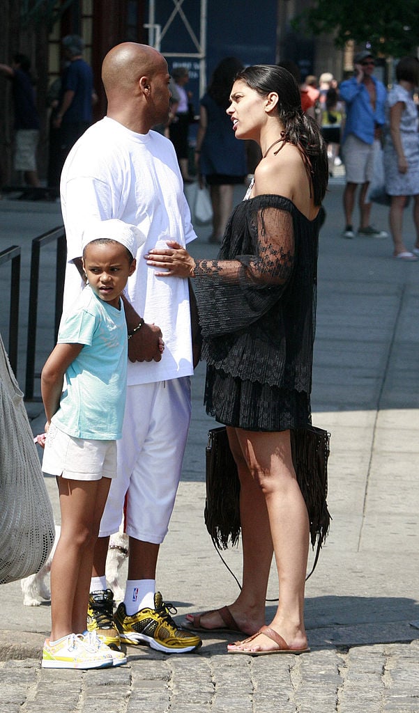 Damon Dash and Rachel Roy with Ava Dash