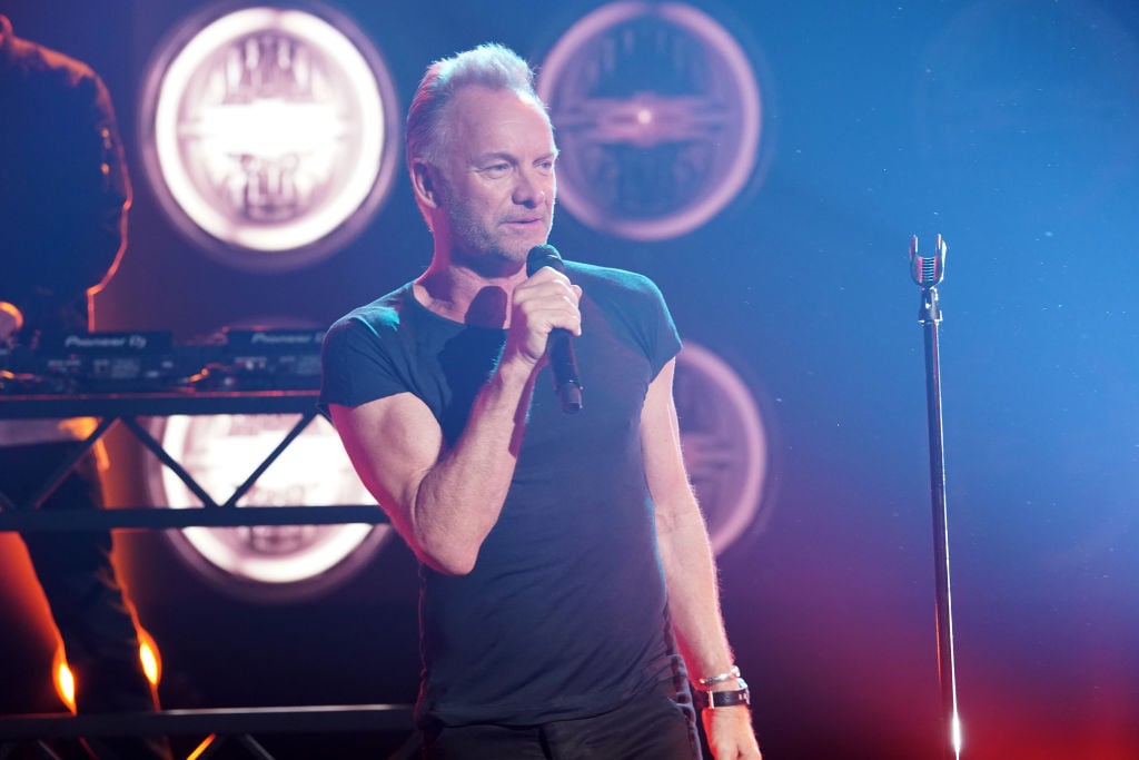 British musician Sting