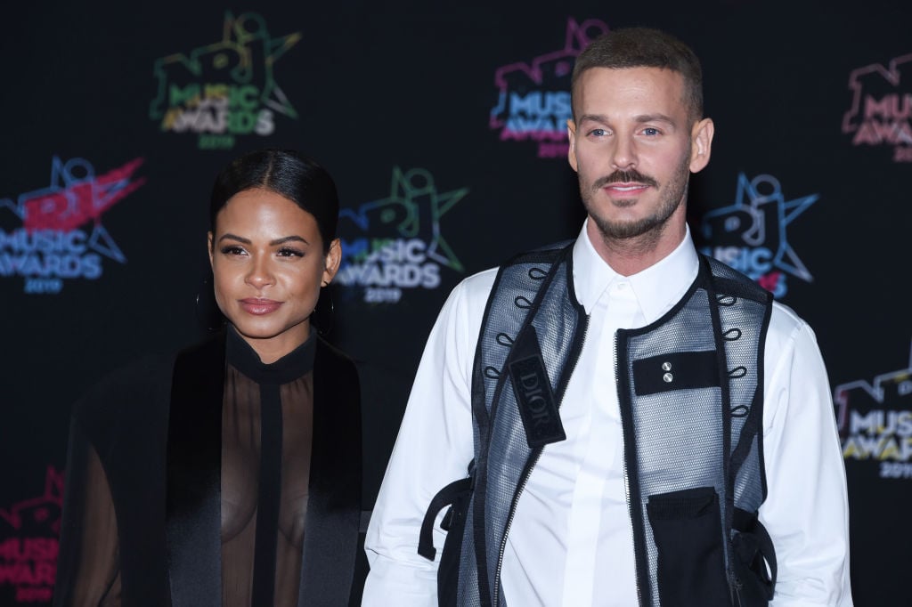 Christina Milian and Matthieu Pokora