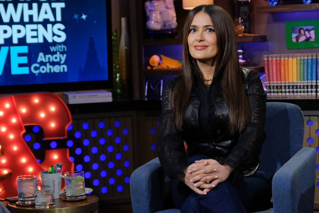 Salma Hayek on 'Watch What Happens Live With Andy Cohen'