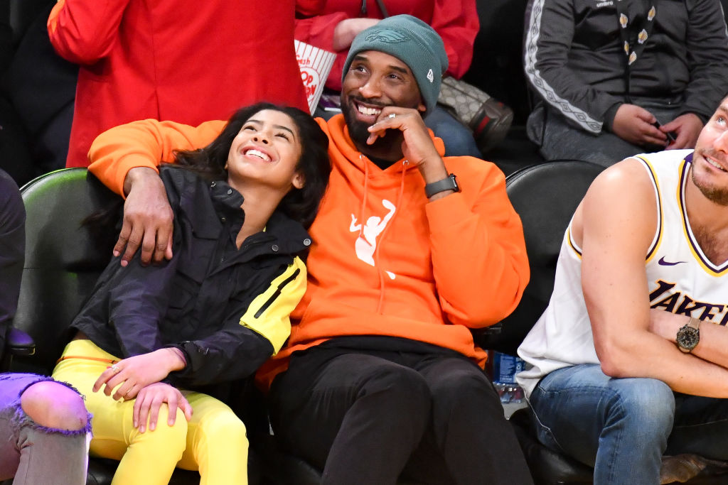 Kobe Bryant and his daughter, Gianna